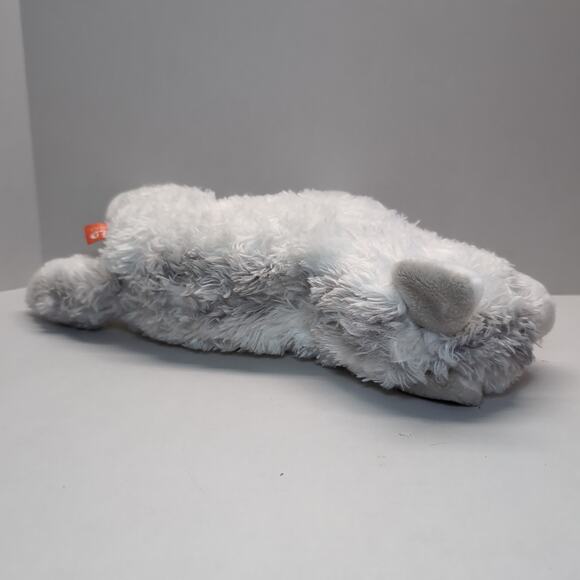 Wild Republic White Wolf Plush Arctic Yellow Eyes Standing Plush Stuffed Toy - Picture 6 of 8